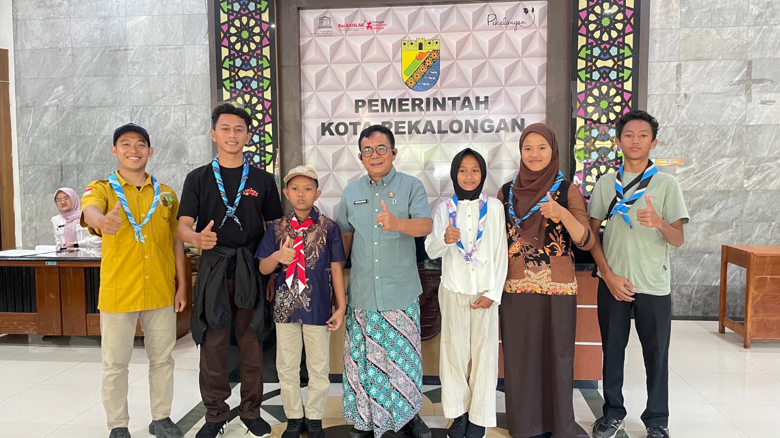 Ketua Kwarcab Kota Pekalongan Lepas Kontingen Kota Pekalongan pada Lomba Pramuka Garuda Berprestasi Tingkat Kwarda Jawa Tengah 2026